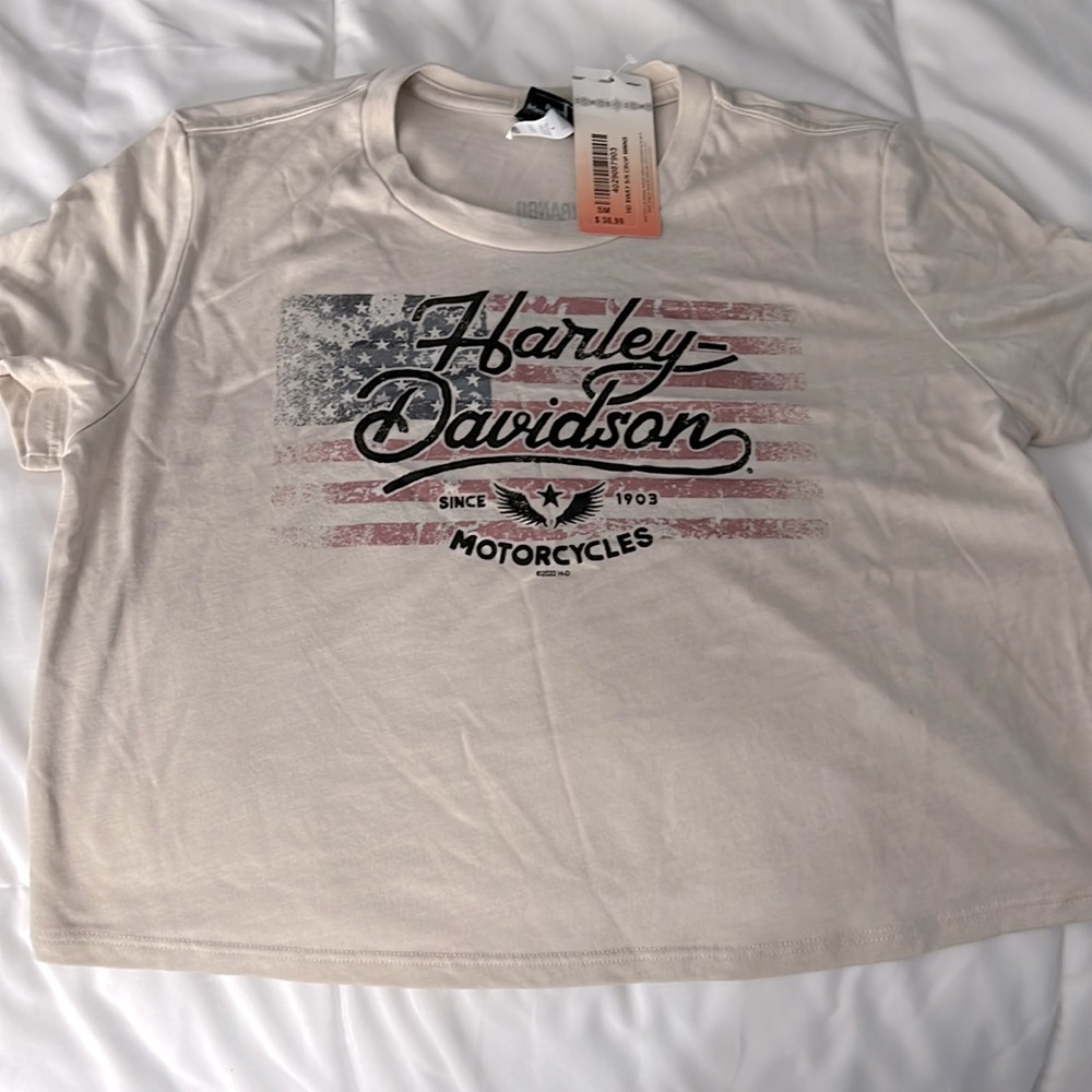 Harley Davidson Crop Top